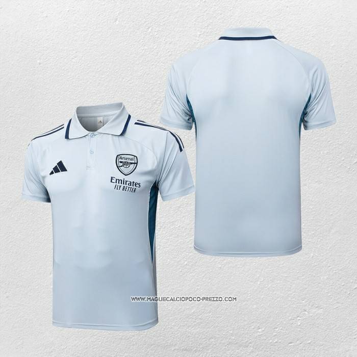 Maglia Polo Arsenal 25/26 Grigio